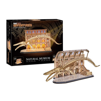 Revell modele functionale din lemn pentru asamblare Tiny Adventures - Natural Museum Blue Whale