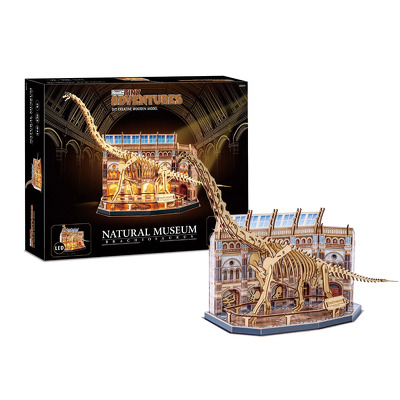 Revell modele functionale din lemn pentru asamblare Tiny Adventures - Natural Museum Brachiosaurus
