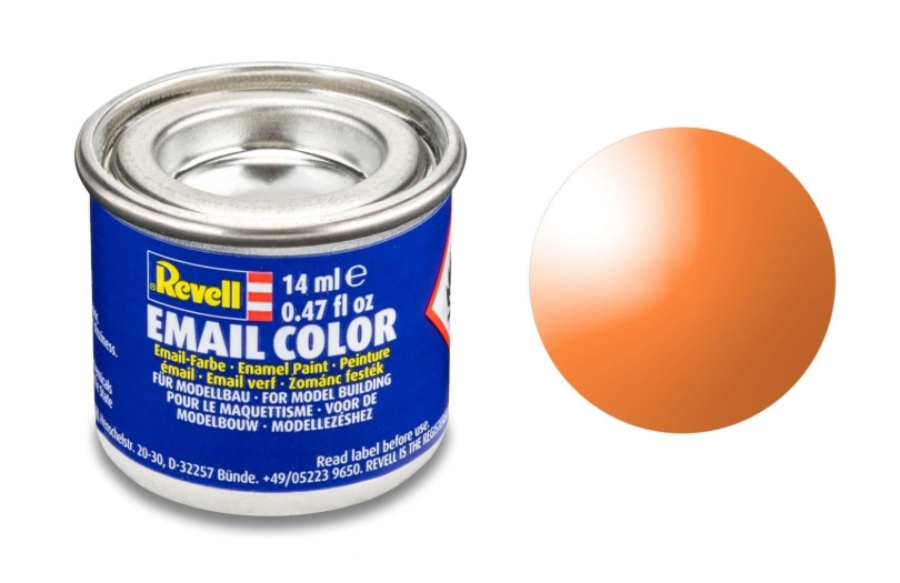 Revell vopsea email Clear Orange -  Enamel Color 14 ml