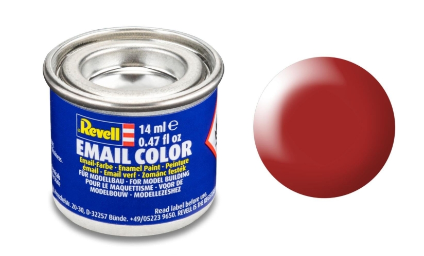 Revell vopsea email silk Fiery Red - Enamel Color 14 ml
