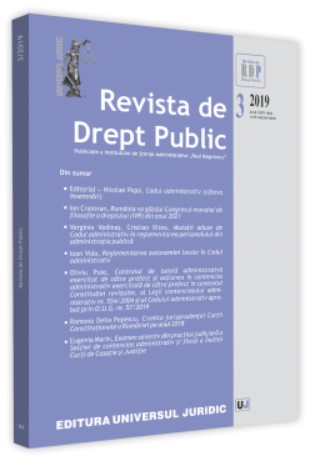 Revista de drept public 3/2019