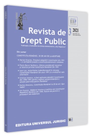 Revista de drept public nr. 3/2021