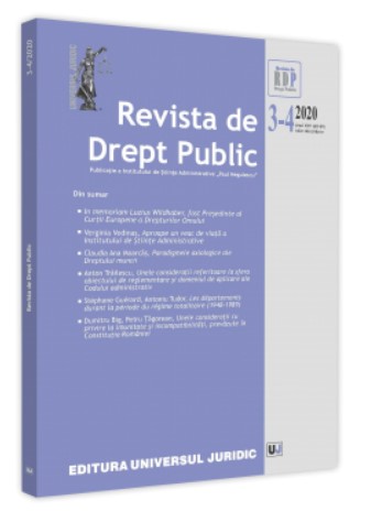 Revista de drept public nr. 3-4/2020