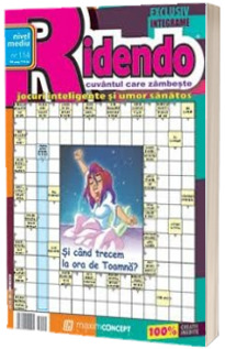 Ridendo, numarul 114. Revista de integrame de nivel mediu