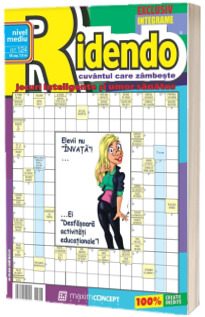 Ridendo, numarul 124. Revista de integrame de nivel mediu