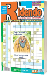 Ridendo, numarul 131. Revista de integrame de nivel mediu