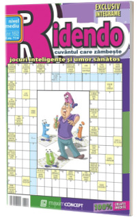 Ridendo, numarul 162. Revista de integrame de nivel mediu