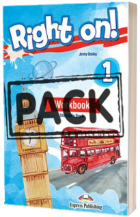 Right on! 1 Workbook with Digibook app. Caiet de limba engleza, level Beginner (A1)