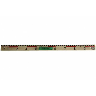 Rigla magnetica din lemn pentru tabla scolara 100 cm