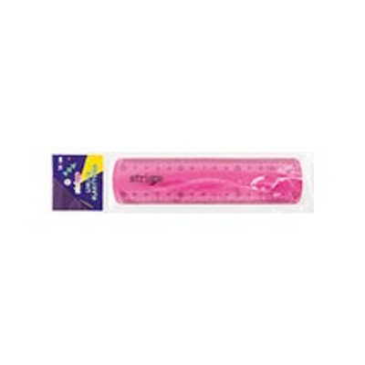 Rigla Strigo flexibila 15 CM Roz