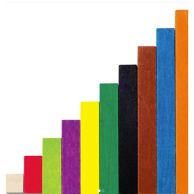Riglete Cuisenaire - Set introductiv