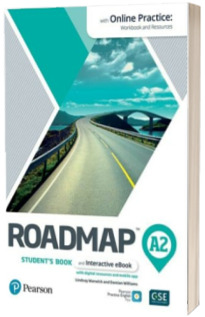 Roadmap A2, Students Book with Online Practice, Interactive eBook and mobile app