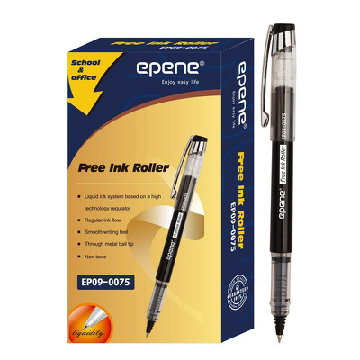 Roller cu cerneala, 0.7 mm, ball point, Epene- negru