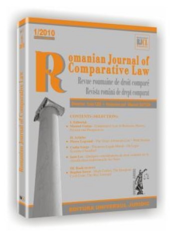 Romanian Journal of Comparative Law nr. 1/2010