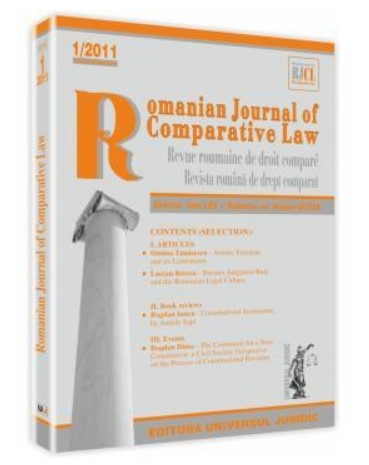 Romanian Journal of Comparative Law nr. 1/2011