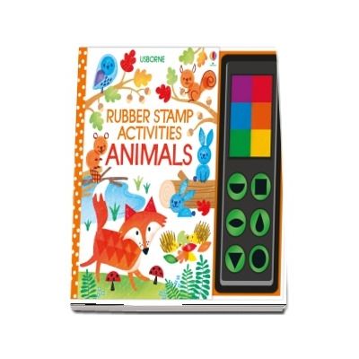 Rubber stamp activities animals