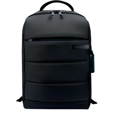 Rucsac CPlus, 49x33x19cm, compartiment tableta si laptop 15.6 inch, negru/gri petrol