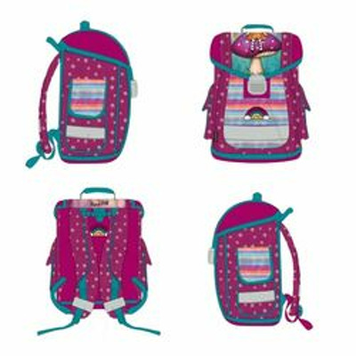 Rucsac de scoala ergonomic, inchidere metalica - Gorjuss Faerie Folk