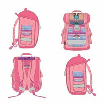 Rucsac de scoala ergonomic, inchidere metalica - Gorjuss Living In A Bubble