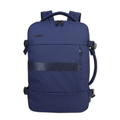 Rucsac extensibil Travel, 42x30x12cm, compartiment tableta si laptop 15.6 inch, albastru