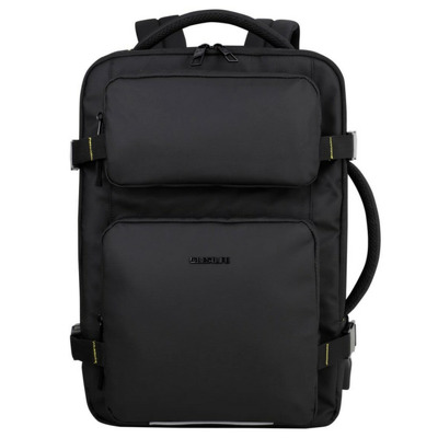 Rucsac extensibil Travel, 42x30x12cm, compartiment tableta si laptop 15.6 inch, negru