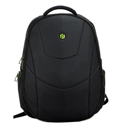 Rucsac Gaming Assailant, 50x32x23cm, compartiment laptop 17 inch anti-vibratie, negru/verde