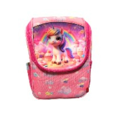 Rucsac mini ZIPIT Unicorn Pink Cloud