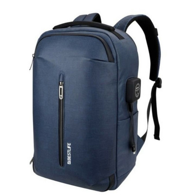 Rucsac Neoton 2.0, 46x29x13cm, compartiment tableta si laptop 15.6 inch, bleumarin