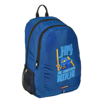 Rucsac scoala LEGO Core Line cu design NinjaGo, Jay