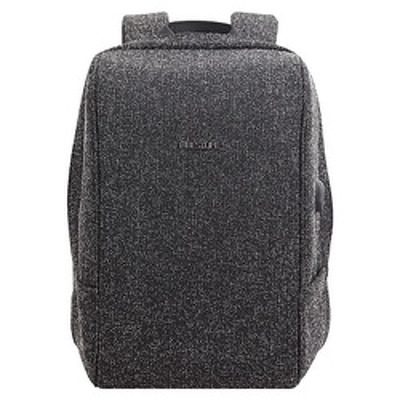 Rucsac Travel Safe - negru/gri - laptop 16 inch, charge pentru USB si TypeC conectori