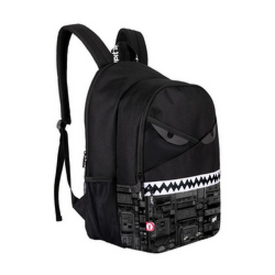 Rucsac ZIPIT Razor cu 2 compartimente cu 1 compartiment cu incuietoare - Black Tech