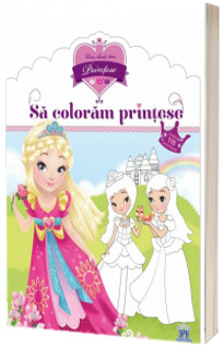 Sa coloram printese - Contine 110 autocolante