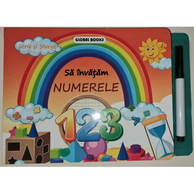 Sa invatam Numerele - Scrie si Sterge