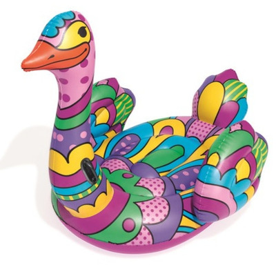 Saltea BestWay Gonflabila Strut Colorat, 190 x 166 cm