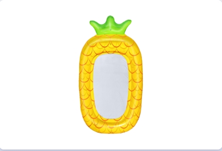 Saltea gonflabila cu plasa in forma de ananas