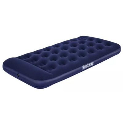 Saltea gonflabila cu tetiera cu pompa de picior incorporata