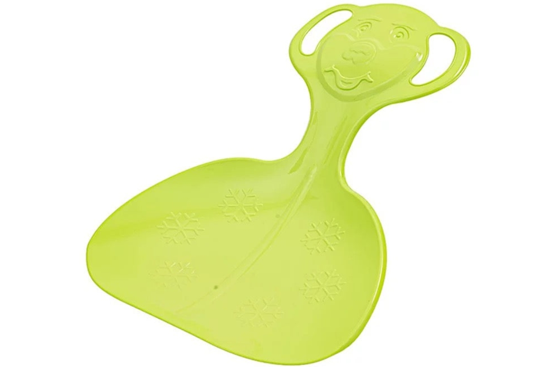 Sanie usoara tip plansa pentru copii, verde