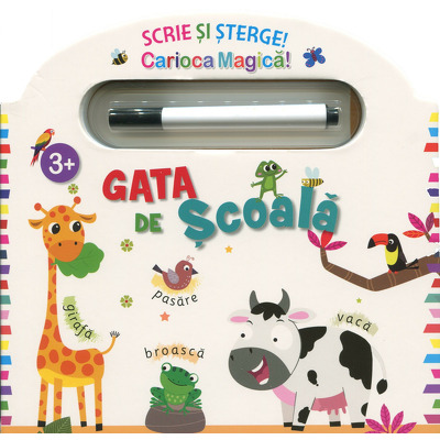 Scrie si sterge, carioca magica! Gata de scoala