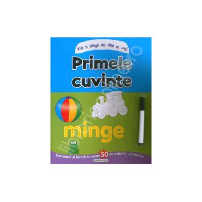 Scrie si sterge de cate ori vrei! Primele cuvinte (+6 ani)