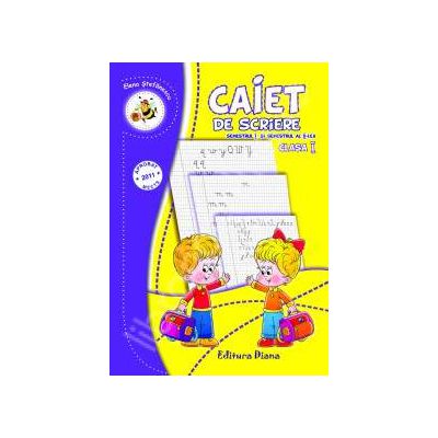 Caiet de scriere (semestrul I+II) clasa I dupa manualul editurii Aramis (autor Paraiala)