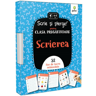 Scrierea - prescolari clasa pregatitoare (Scrie si sterge!)