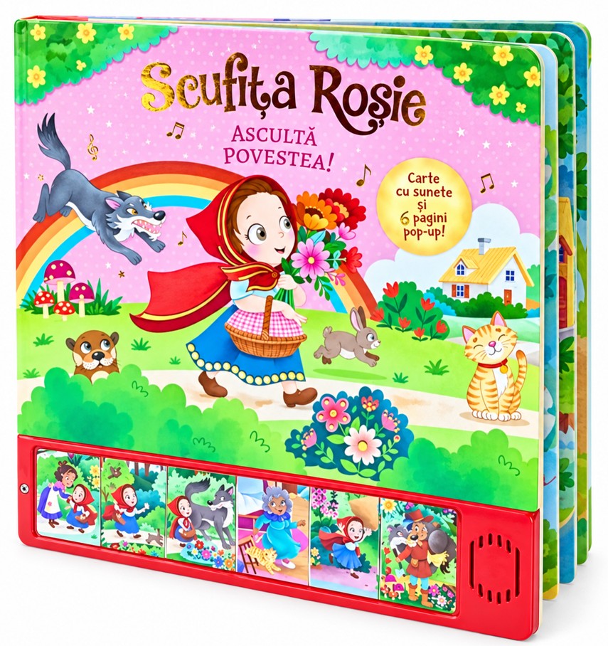 Scufita Rosie. Asculta povestea!