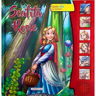 Scufita Rosie. Carte cu sunete
