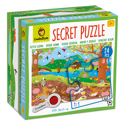 SECRET PUZZLE – Mediul Inconjurator, Ludattica, +3 ani