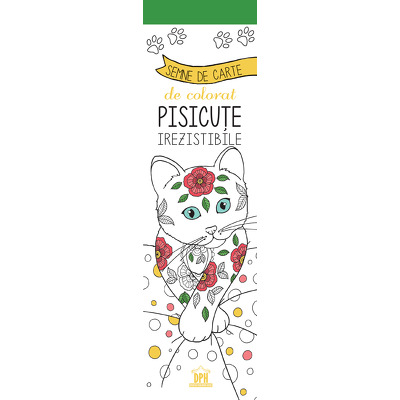 Semne de carte de colorat - Pisicute irezistibile
