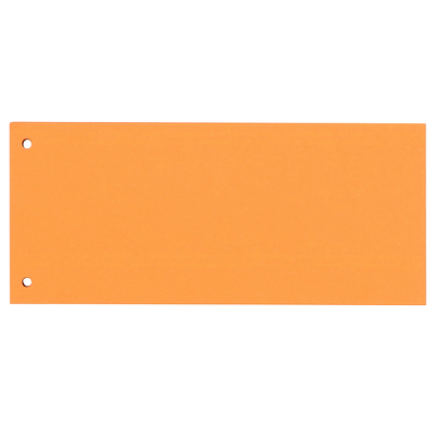 Separatoare carton pentru biblioraft, 190g/mp, 105 x 240 mm, 100/set, orange