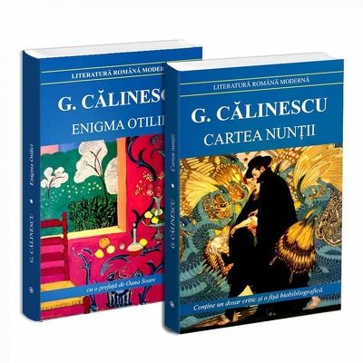 Seria de autor George Calinescu - 2 carti. Enigma Otiliei si Cartea Nuntii