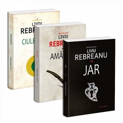 Seria de autor Liviu Rebreanu - 3 carti. Ciuleandra, Amandoi si Jar