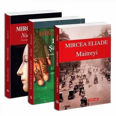 Seria de autor Mircea Eliade - 3 carti. Nunta in cer, India Santier, Maitreyi