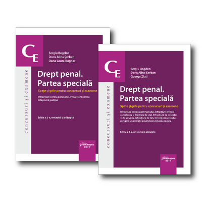 Set 2 carti - Drept penal. Partea speciala. Spete si grile pentru concursuri si examene. Editia a 3-a